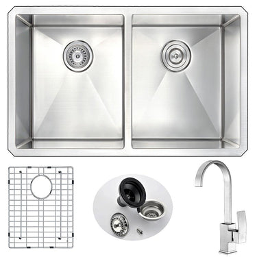 ANZZI VANGUARD Series K32192A-035B Kitchen Sink Kitchen Sink ANZZI